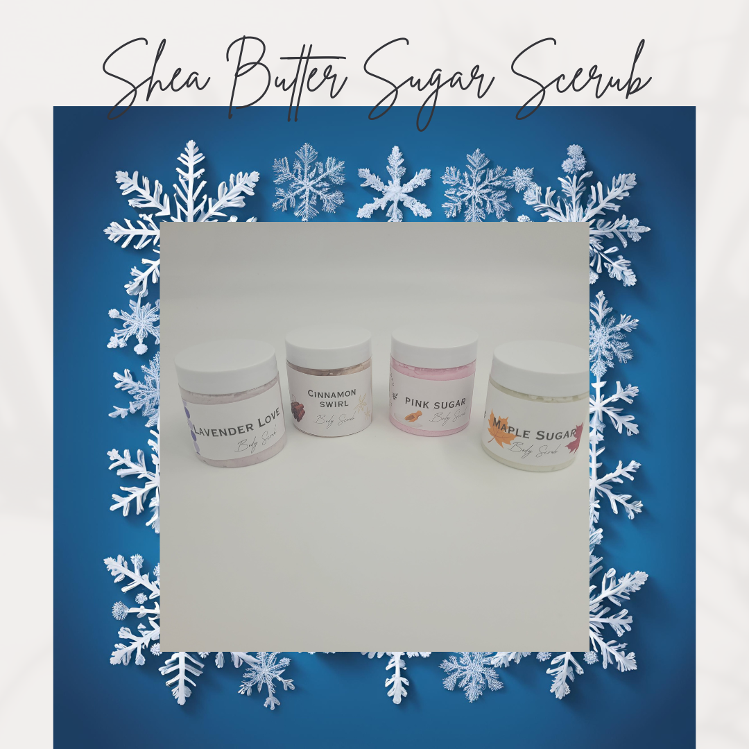Nourishing Shea Butter Sugar Body Scrubs
