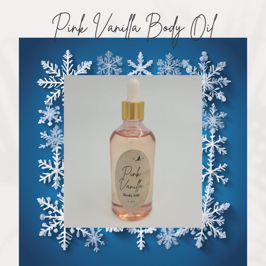Pink Vanilla Body Oil